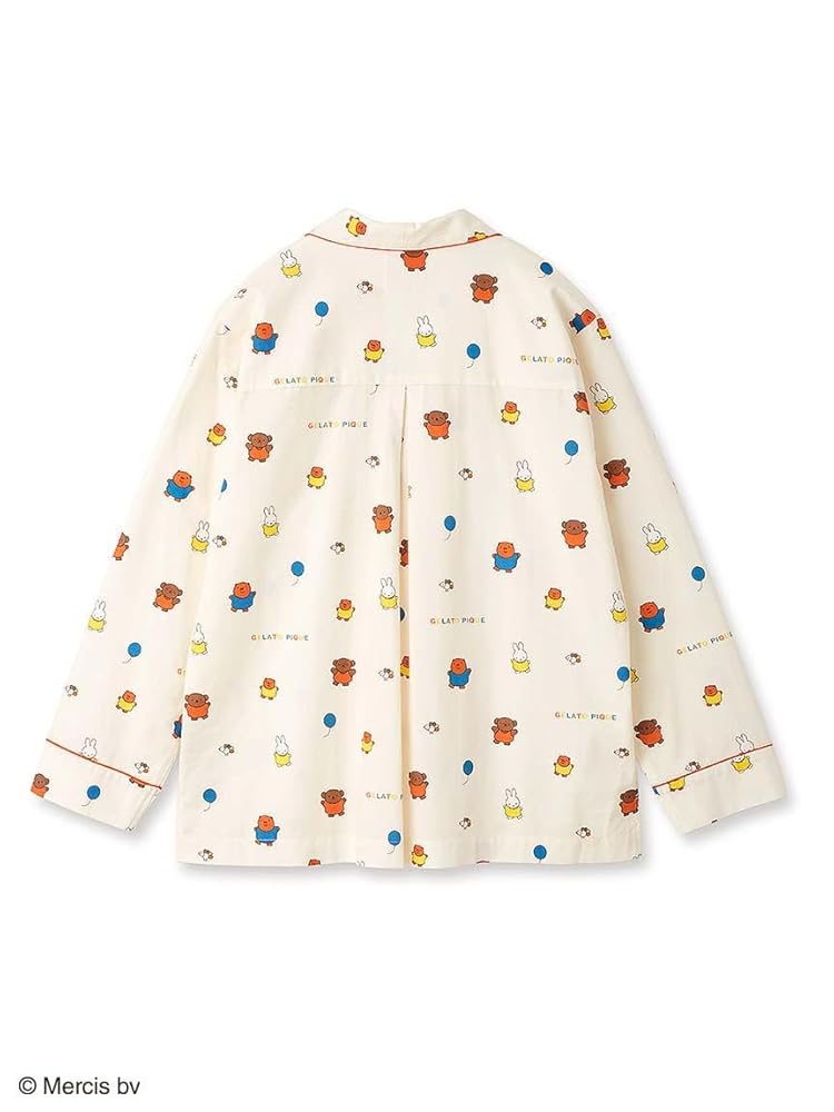 Amazon | [ジェラート ピケ] DickBruna 総柄ネルシャツ